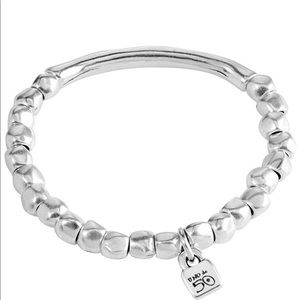 Uno de 50 beaded bangle bracelet